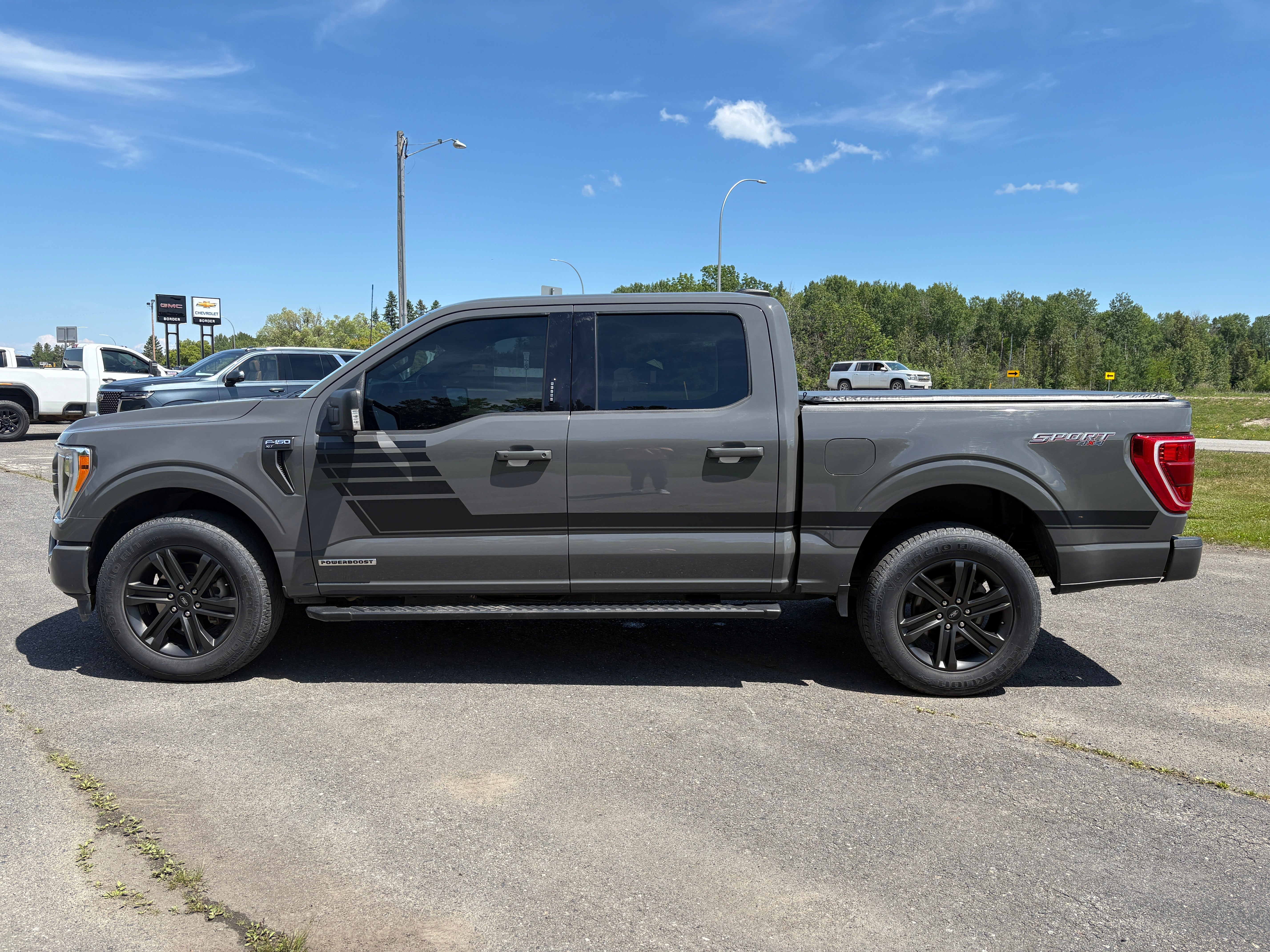 Used 2021 Ford F-150 XLT with VIN 1FTFW1ED0MFD00201 for sale in International Falls, Minnesota