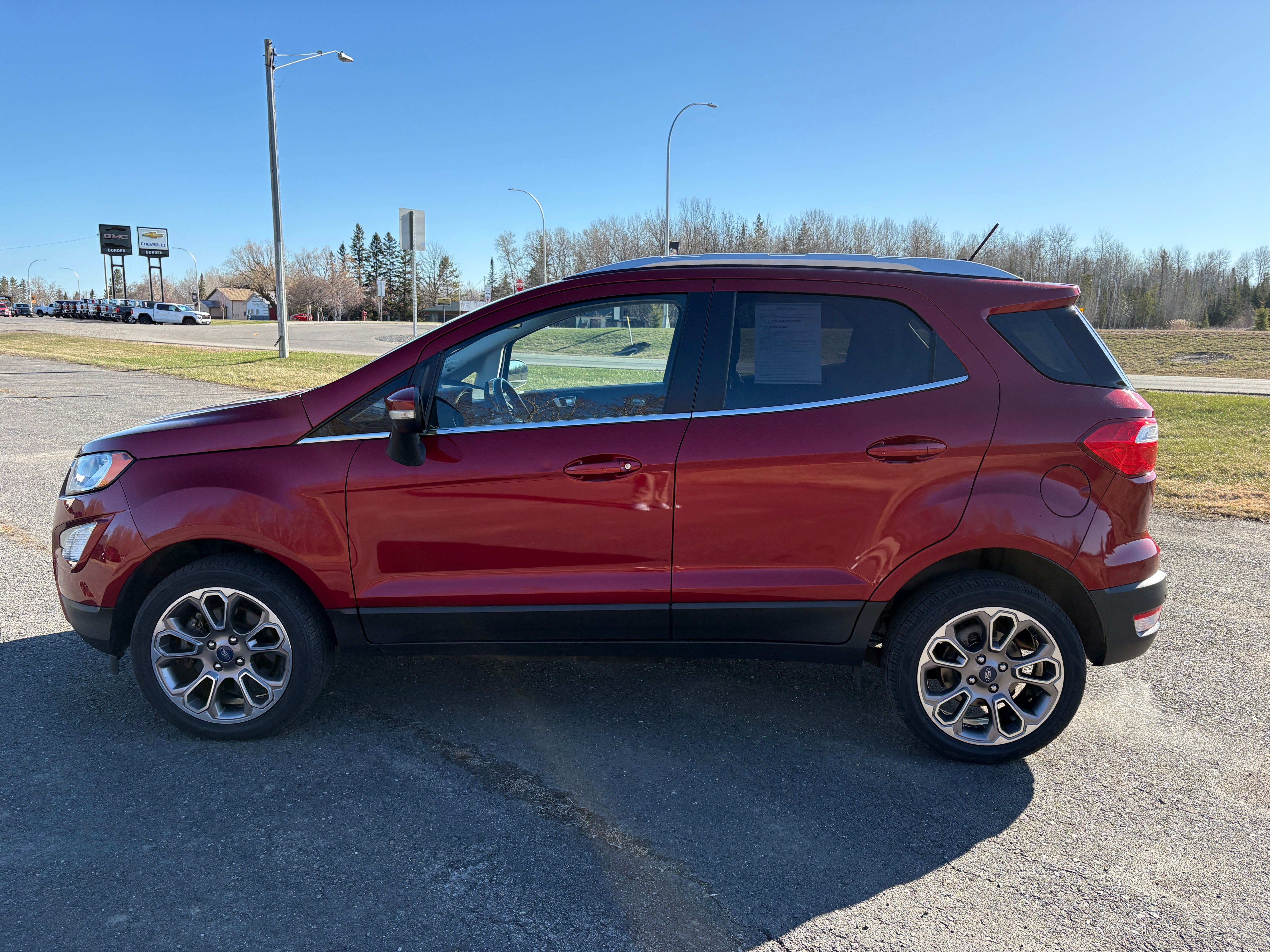 Used 2018 Ford Ecosport Titanium with VIN MAJ6P1WLXJC172233 for sale in International Falls, Minnesota