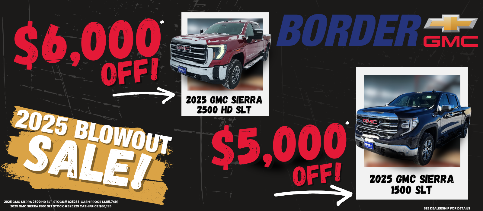 2025 Truck Sell Down
